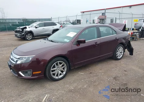 2012 Ford Fusion Sel из США, поврежденный, VIN 3FAHP0JAXCR409686